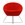 SEOUL Guest Chair, red